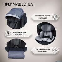 Автокресло группа 0123 (0-36) Sweet Baby Fortuna 360 SPS Isofix