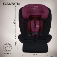 Автокресло группа 0123 (0-36) Sweet Baby Fortuna 360 SPS Isofix