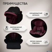 Автокресло группа 0123 (0-36) Sweet Baby Fortuna 360 SPS Isofix