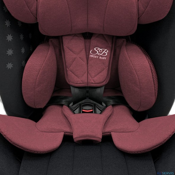 Автокресло группа 0123 (0-36) Sweet Baby Fortuna 360 SPS Isofix