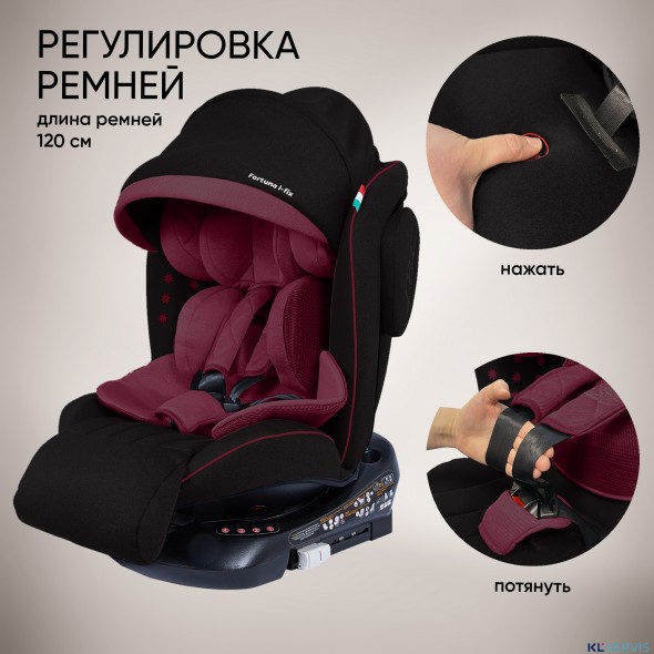 Автокресло группа 0123 (0-36) Sweet Baby Fortuna 360 SPS Isofix