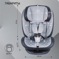 Автокресло поворотное группа 0123 (0-36) Sweet Baby Ranger 360 Isofix