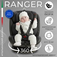 Автокресло поворотное группа 0123 (0-36) Sweet Baby Ranger 360 Isofix