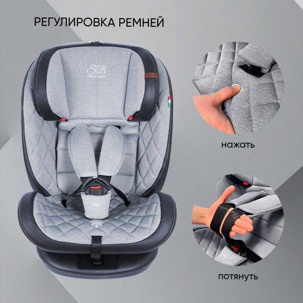 Автокресло поворотное группа 0123 (0-36) Sweet Baby Ranger 360 Isofix