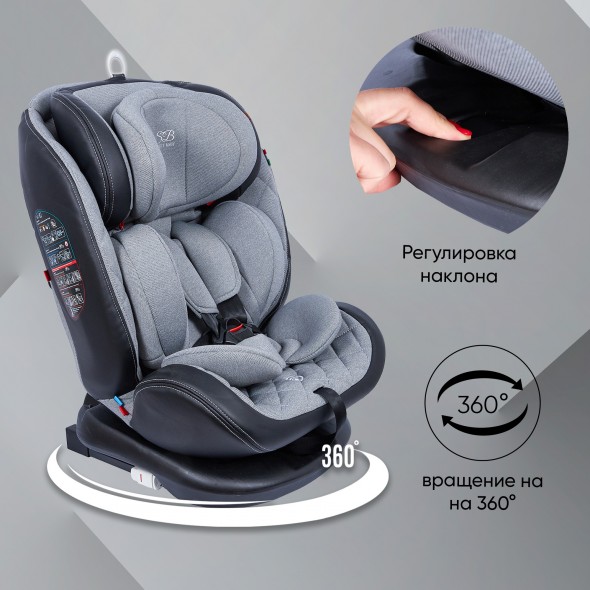 Автокресло поворотное группа 0123 (0-36) Sweet Baby Ranger 360 Isofix