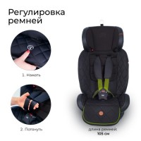 Автокресло поворотное группа 0123 (0-36) Sweet Baby Suburban 360 Isofix