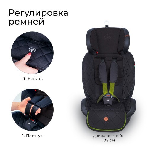 Автокресло поворотное группа 0123 (0-36) Sweet Baby Suburban 360 Isofix