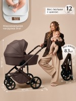 Коляска 2в1 SBL Dolce 2026 
