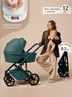 Коляска 2в1 SBL Dolce 2026 
