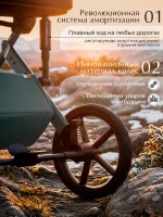 Коляска 2в1 SBL Dolce 2026 