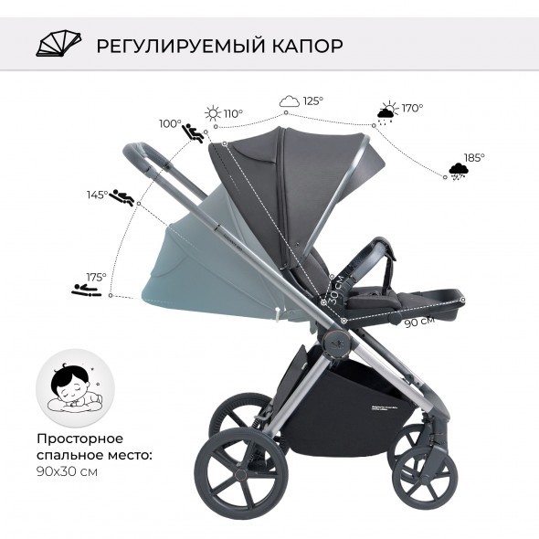 Коляска 2в1 Sweet Baby Elegante BRD 