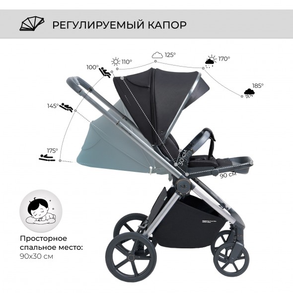 Коляска 2в1 Sweet Baby Elegante BRD 