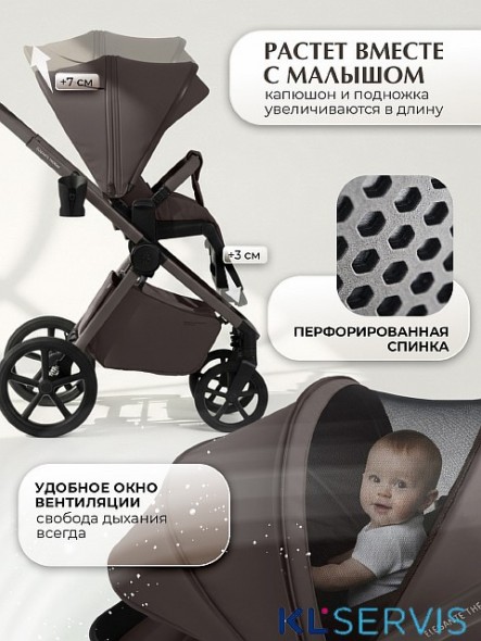Коляска 2в1 SBL Elegante Therma (Colore) 