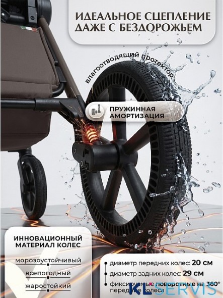 Коляска 2в1 SBL Elegante Therma (Colore) 