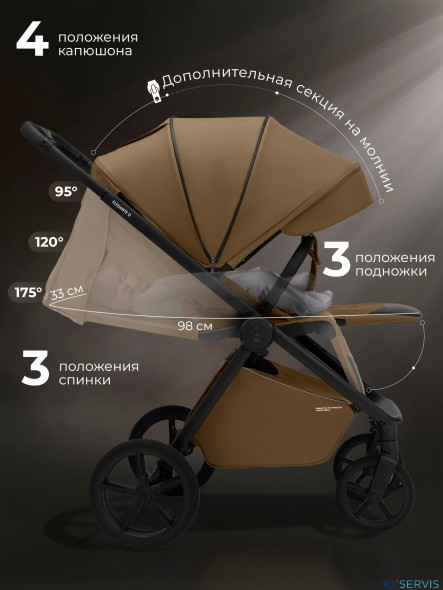 Прогулочная коляска Sweet Baby SBL Elegante D 2025