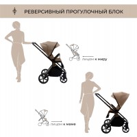 Коляска 2в1 Sweet Baby Elegante Chrome/GL