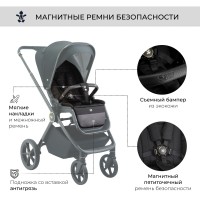 Коляска 2в1 Sweet Baby Elegante Chrome/GL