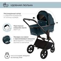 Коляска 2в1 Sweet Baby Elegante Chrome/GL