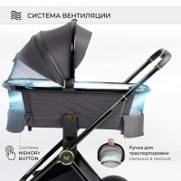 Коляска 2в1 Sweet Baby Elegante Chrome/GL