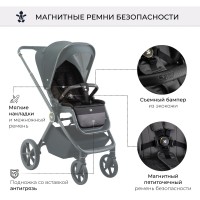 Коляска 2в1 Sweet Baby Elegante Chrome/GL