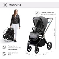 Коляска 2в1 Sweet Baby Elegante Chrome/GL