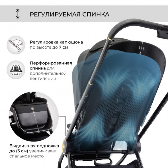 Коляска 2в1 Sweet Baby Elegante Chrome/GL