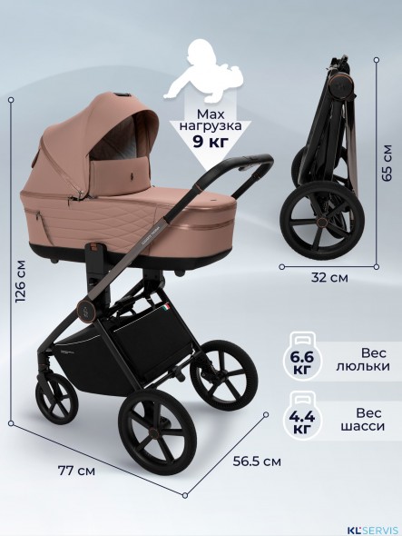 Коляска 2в1 Sweet Baby SBL Elegante Therma