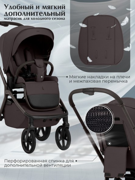 Коляска Sweet Baby 2в1 SBL Orso (складная люлька) 
