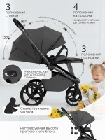 Коляска Sweet Baby 2в1 SBL Orso (складная люлька) 