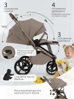 Коляска Sweet Baby 2в1 SBL Orso (складная люлька) 