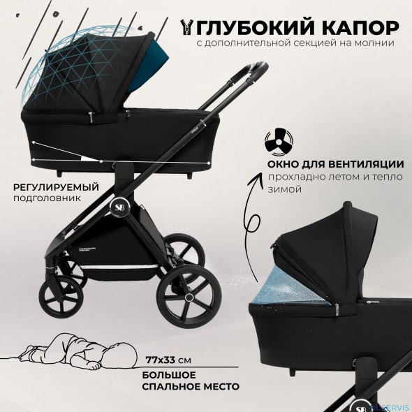 Коляска 2в1 Sweet Baby Stella