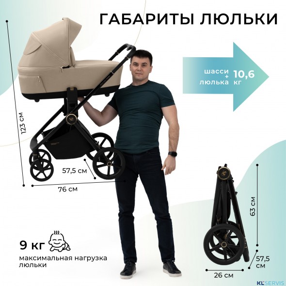 Коляска 2в1 Sweet Baby Stella Plus Therma 