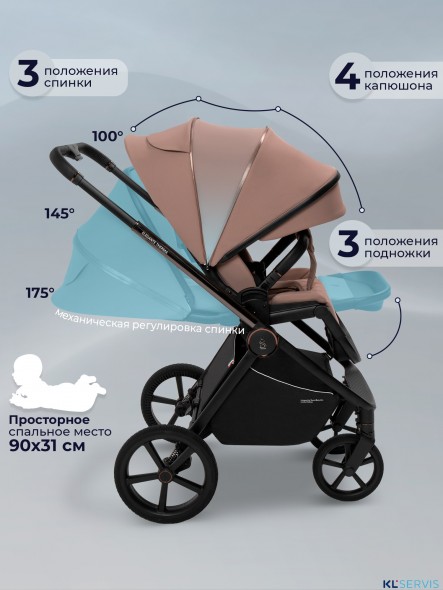 Коляска 3в1 SBL Elegante Therma