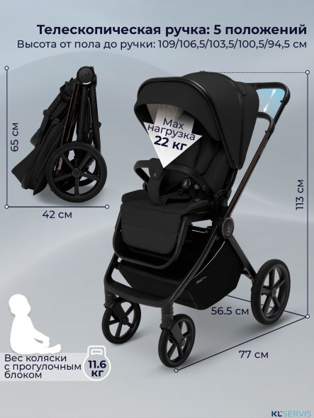 Коляска 3в1 SBL Elegante Therma