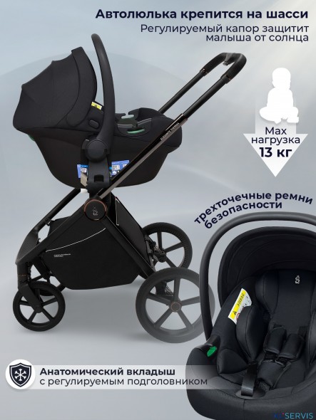 Коляска 3в1 SBL Elegante Therma