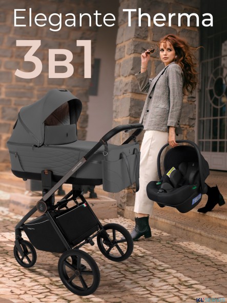 Коляска 3в1 SBL Elegante Therma