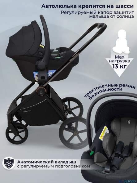 Коляска 3в1 SBL Elegante Therma