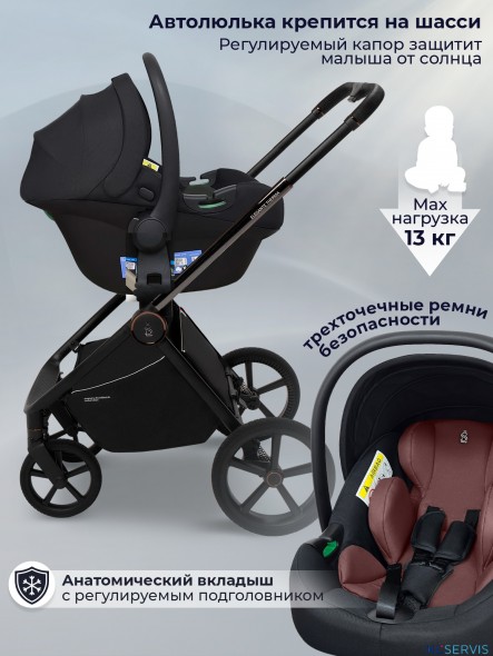 Коляска 3в1 SBL Elegante Therma