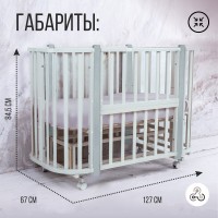 Кроватка-трансформер 5в1 Sweet Baby Palermo