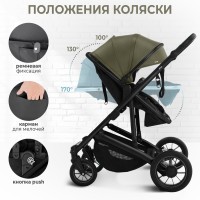 Коляска-трансформер 2в1 Sweet Baby Optima