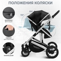 Коляска-трансформер 2в1 Sweet Baby Optima