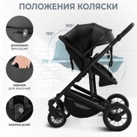 Коляска-трансформер 2в1 Sweet Baby Optima