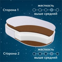 Матрас в кроватку Sweet Baby COCOS Comfort Plus Palermo 84X59х11 (экобязь)