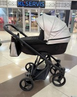 ДЕТСКАЯ КОЛЯСКА 2 В 1 BEBETTO NITELLO SHINE ЭКОКОЖА/ТКАНЬ