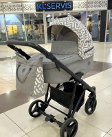 Детская модульная коляска Bebetto Nitello 2в1 (grey) 