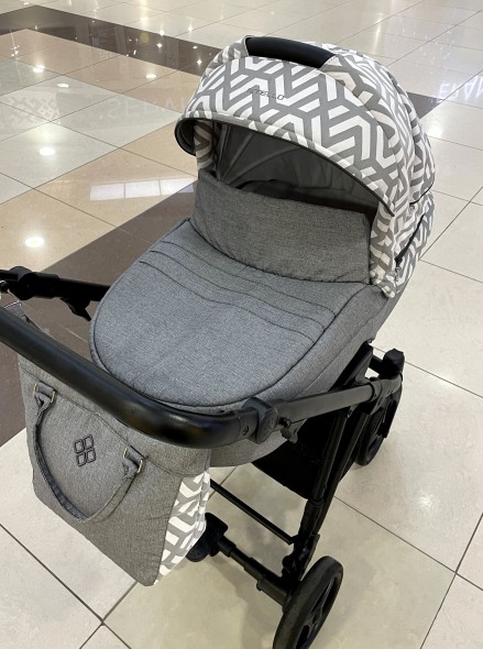 Детская модульная коляска Bebetto Nitello 2в1 (grey) 