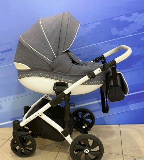 Детская модульная коляска Tutis Mimi Style 2 в 1 (Light grey) 
