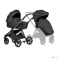 Коляска 2 в 1 Tutis Mio 3+ New Black Edition