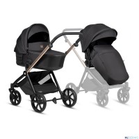 Коляска 2 в 1 Tutis Mio 3+ New Black Edition